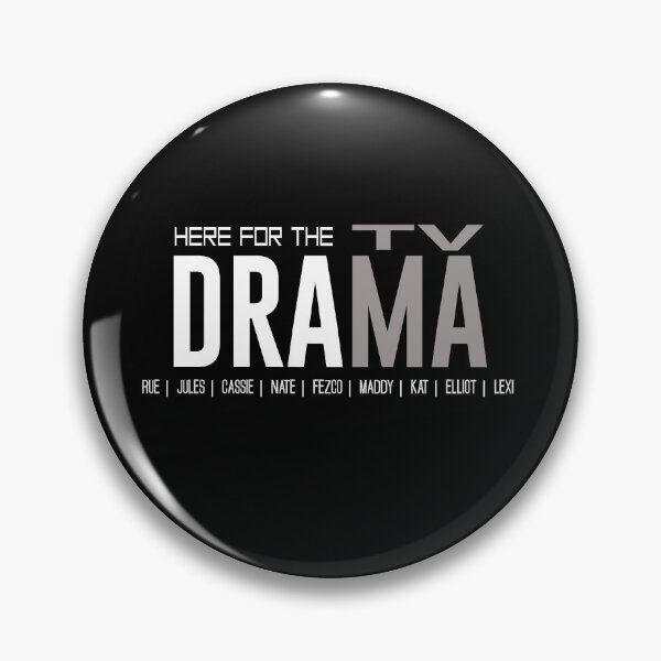 Item preview, Here For The TV Drama Inspired by Euphoria-Season 1 and 2 designed and sold by TShirtImpress.