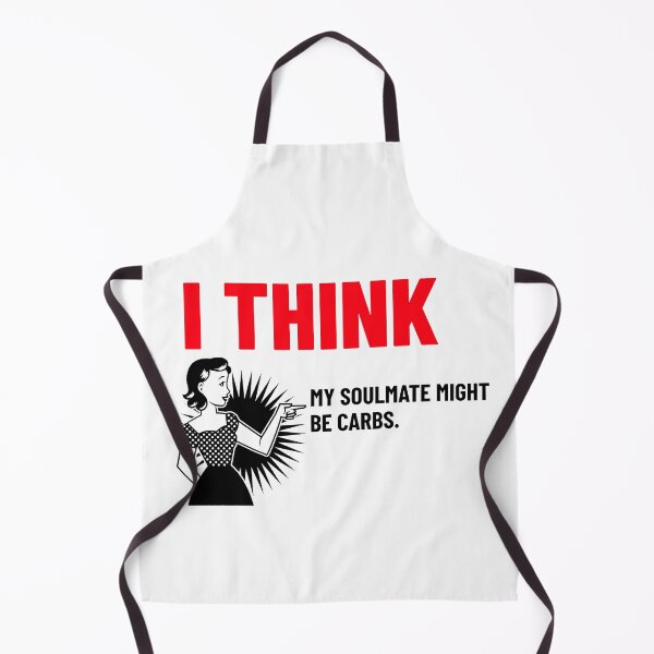 Item preview, I Think My Soulmate Might Be Carbs Funny Singles Quote Sticker  designed and sold by bestfunonline.