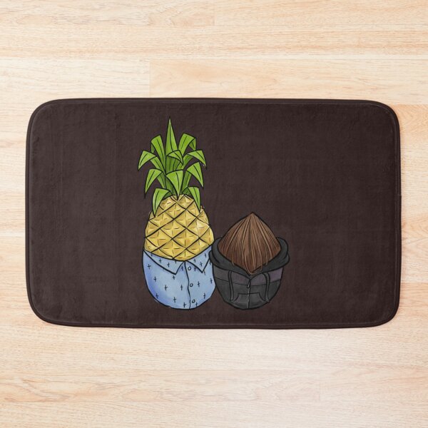 Artikelvorschau, Ananas und Kokosnuss entworfen und verkauft von ShineTeesDS.