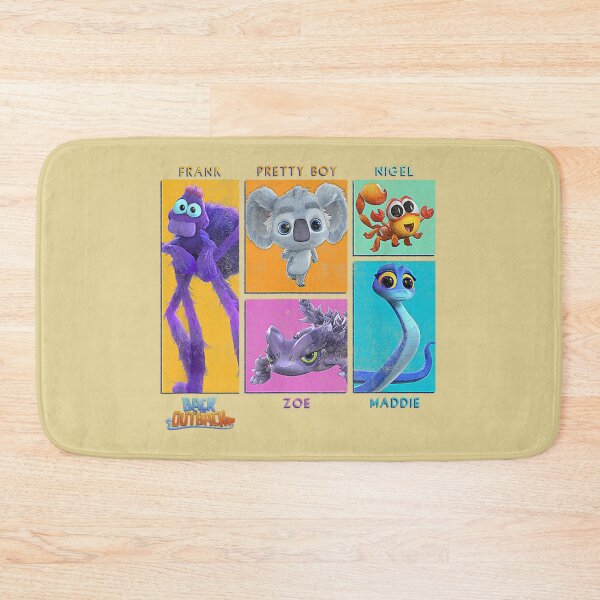 Item preview, Back To The Outback Character Panels designed and sold by icecoconut.