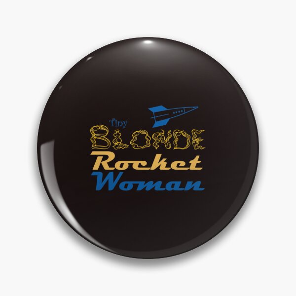 Item preview, Tiny Blonde Rocketwoman   designed and sold by ShineTeesDS.