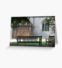 Churchyard Greeting Card