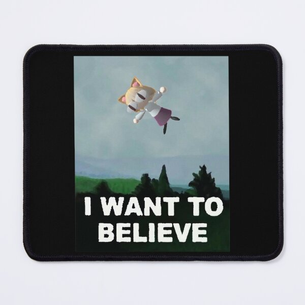 Item preview, Neco-Arc I WANT TO BELIEVE Essential . designed and sold by alexanderneni.
