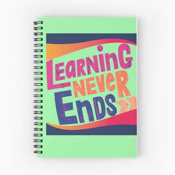 Item preview, Learning never ends designed and sold by KkCreationas.