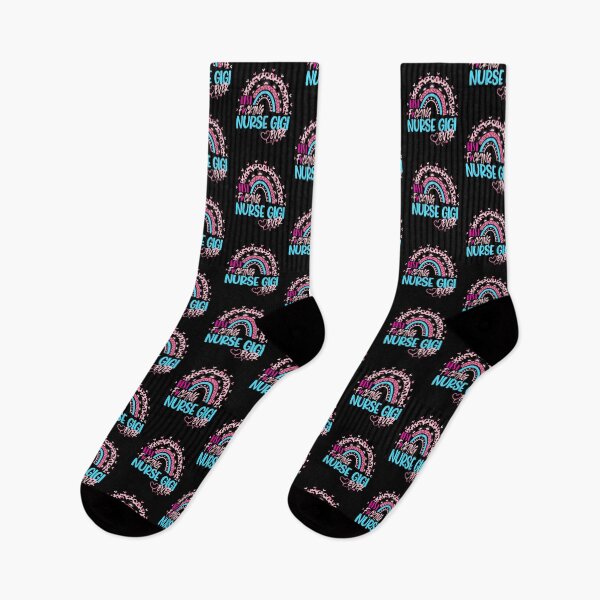 Artikelvorschau, Beste Krankenschwester Gigi aller Zeiten Muttertagskrankenschwestern Tag Leopard Rainbow entworfen und verkauft von EasyPrintGift.
