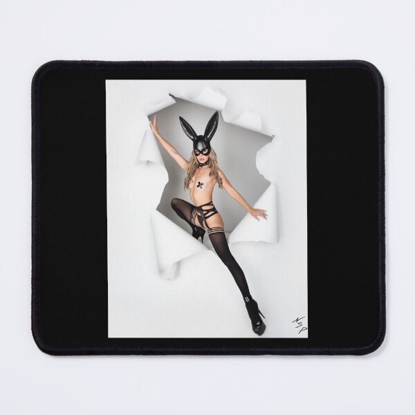 Item preview, Erotic Art - Hot Girl - Pinup Girl - Sexy Fetish Girl - Bad Bunny Busting Through designed and sold by PhillysVeronica.