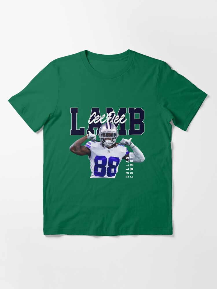 Ceedee, Lamb, Dallascowboys, Football, Players, Black, Basic