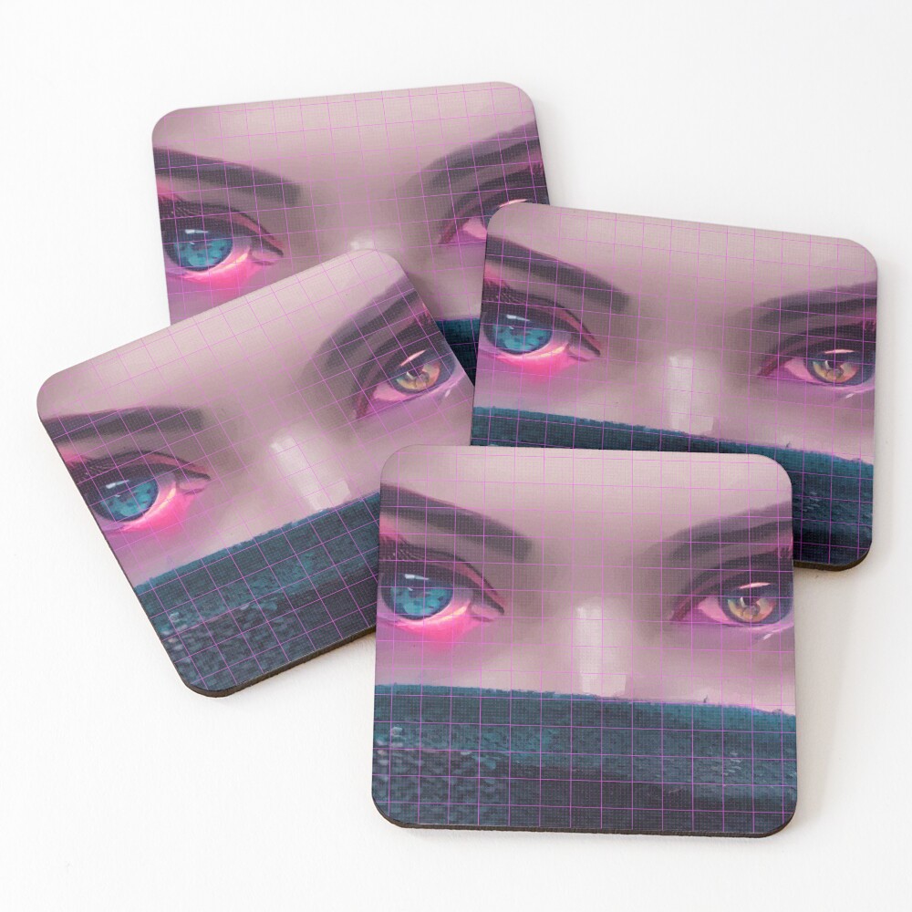 Item preview, Coasters (Set of 4) designed and sold by quantumsheep.