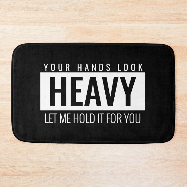 Item preview, Your Hands Look Heavy Let Me Hold It For You. Funny Quote Pick Up Line Sticker designed and sold by bestfunonline.