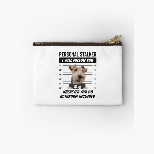 Item preview, Personal Stalker Dog – Wire Fox Terrier designed and sold by More Cute Dogs.