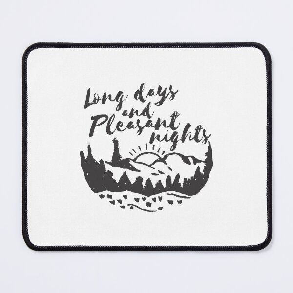 Item preview, Long Days and Pleasant Nights designed and sold by MasonHirthe.