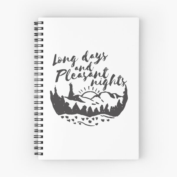 Item preview, Long Days and Pleasant Nights designed and sold by MasonHirthe.