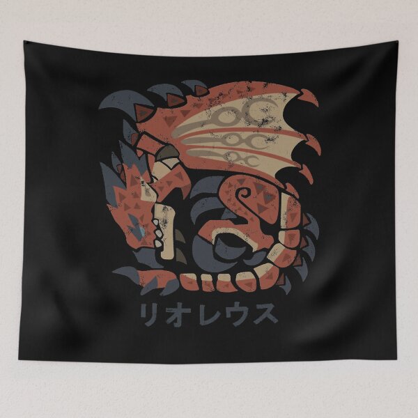 Item preview, Monster Hunter World Rathalos Kanji Icon designed and sold by saveglady.