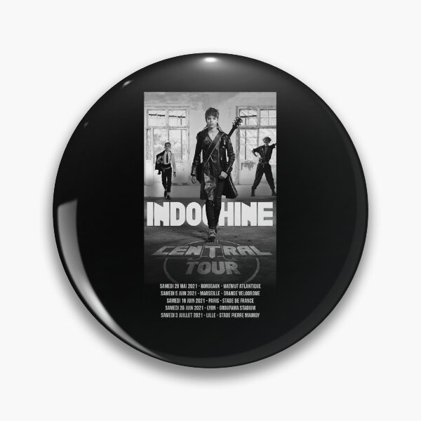 Item preview, Most Searched Indochine Central Tour Black designed and sold by KaFerreira4892.