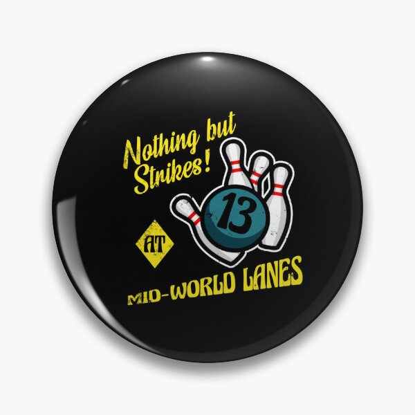Item preview, Mid World Lanes, distressed designed and sold by MasonHirthe.