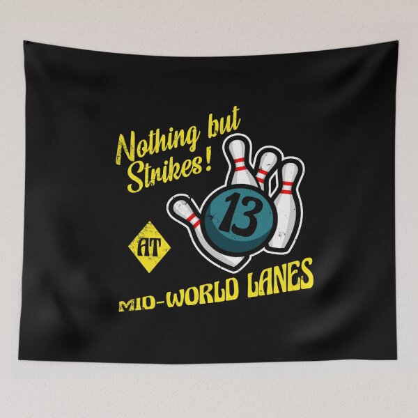 Item preview, Mid World Lanes, distressed designed and sold by MasonHirthe.
