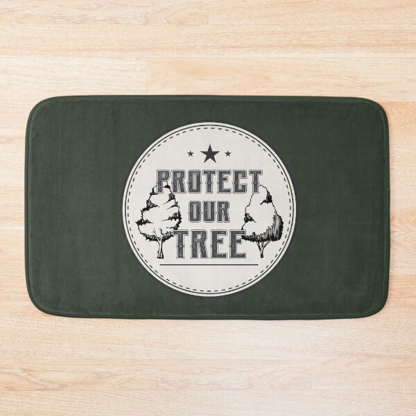 Item preview, Protect our tree vintage style designed and sold by onzpacesdesign.