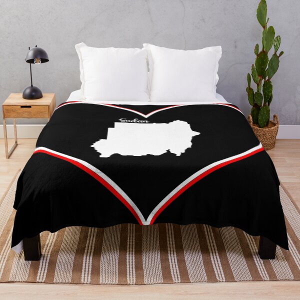 Item preview, black heart map sudan designed and sold by Astralia.