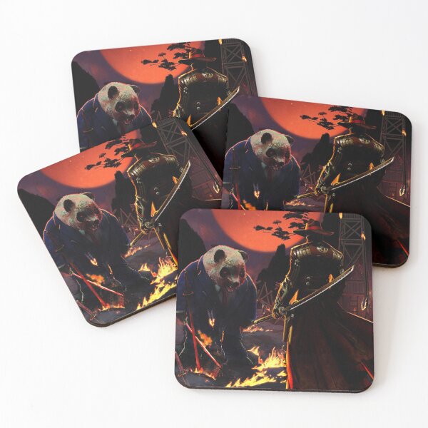 Item preview, Mad Panda vs Samurai  designed and sold by MazOyen.