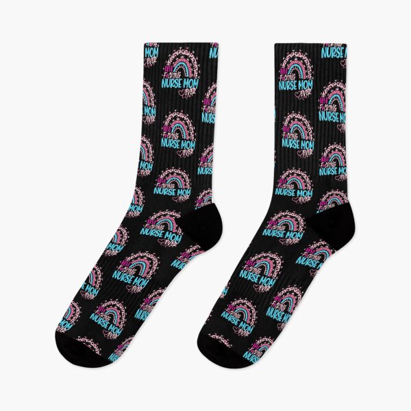 Artikelvorschau, Beste Krankenschwester-Mutter aller Zeiten Muttertags-Krankenschwester-Tag-Leopard-Regenbogen entworfen und verkauft von EasyPrintGift.