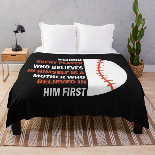 Item preview, Behind Every Player Is A Mother Baseball designed and sold by AveEdward.