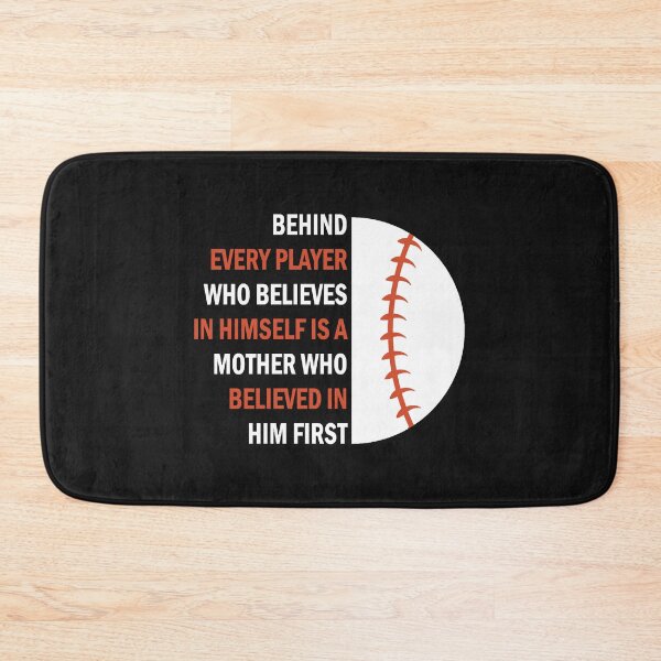 Item preview, Behind Every Player Is A Mother Baseball designed and sold by AveEdward.