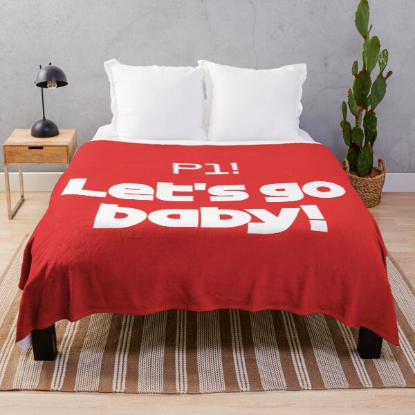 Item preview, P1! Let's Go Baby! - LEC. Best Team Radio Bahrain GP 2022 (Red BG) designed and sold by FilipeFerreira.