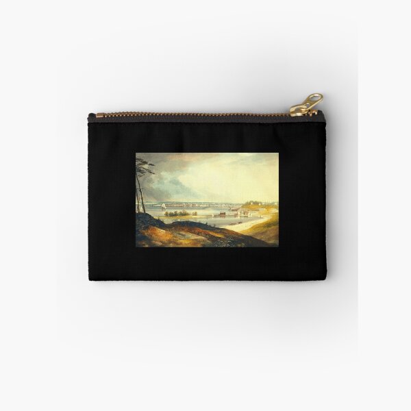 Item preview, New York from the Heights near Brooklyn  Brooklyn Street Art   Brooklyn Abstract Art Canvas Print designed and sold by alexanderneni.