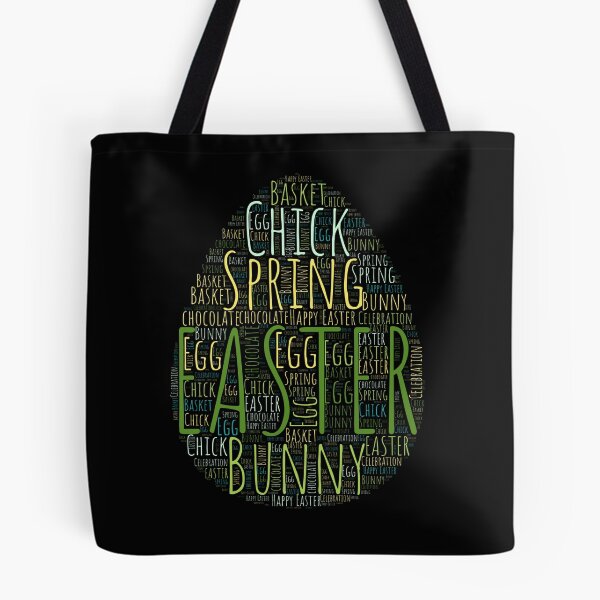 Item preview, Cute Easter Egg Shaped Word Cloud designed and sold by JanesCreations.
