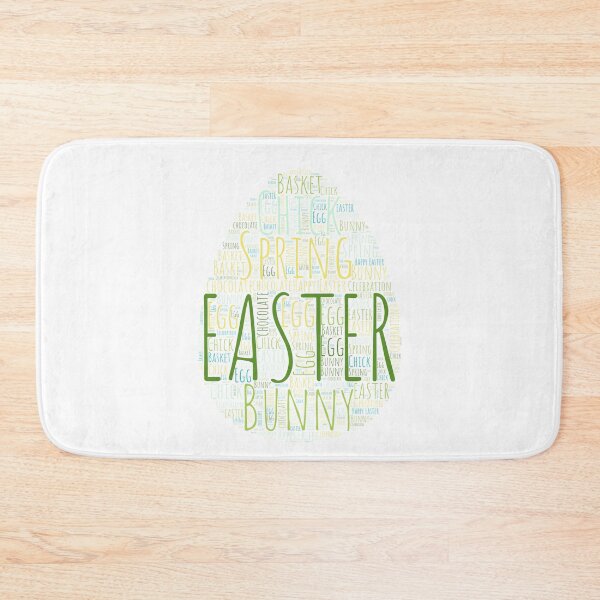 Item preview, Cute Easter Egg Shaped Word Cloud designed and sold by JanesCreations.