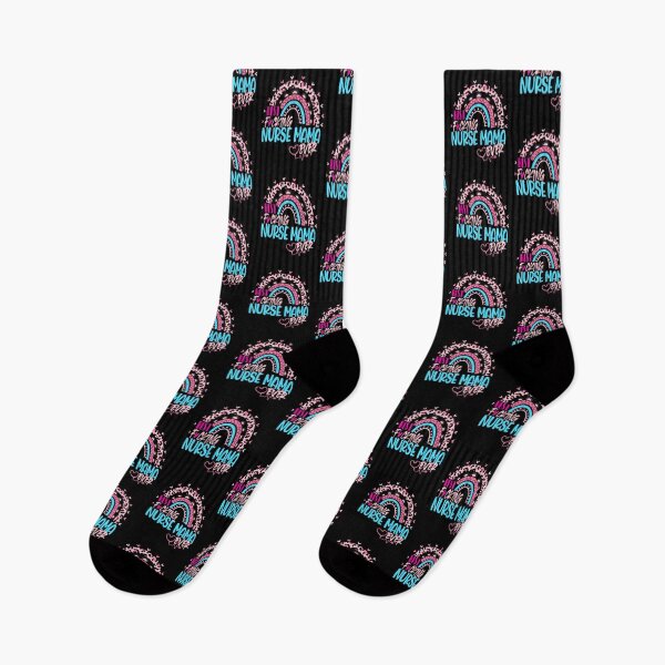 Artikelvorschau, Beste Krankenschwester-Mama aller Zeiten Muttertags-Krankenschwestern-Tag-Leopard-Regenbogen entworfen und verkauft von EasyPrintGift.