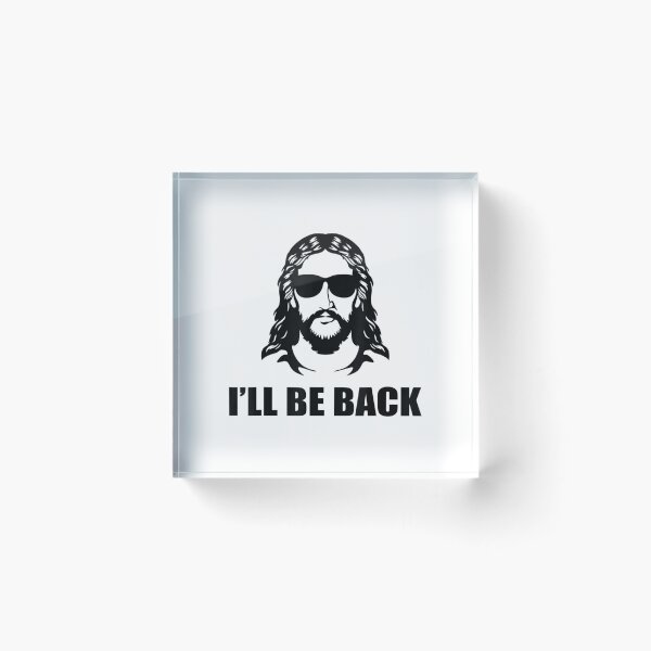 Item preview, Jesus Christ Design I´ll Be Back Jesus designed and sold by catprograming.