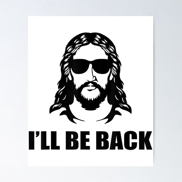 Item preview, Jesus Christ Design I´ll Be Back Jesus designed and sold by catprograming.