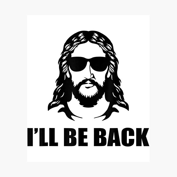 Item preview, Jesus Christ Design I´ll Be Back Jesus designed and sold by catprograming.