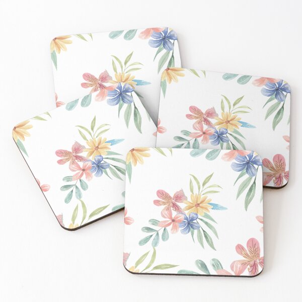 Item preview, Rainbow Tropical Floral designed and sold by elleinadesigns.