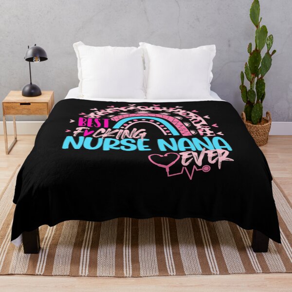 Artikelvorschau, Beste Krankenschwester Nana aller Zeiten Muttertag Krankenschwestern Tag Leopard Rainbow entworfen und verkauft von EasyPrintGift.