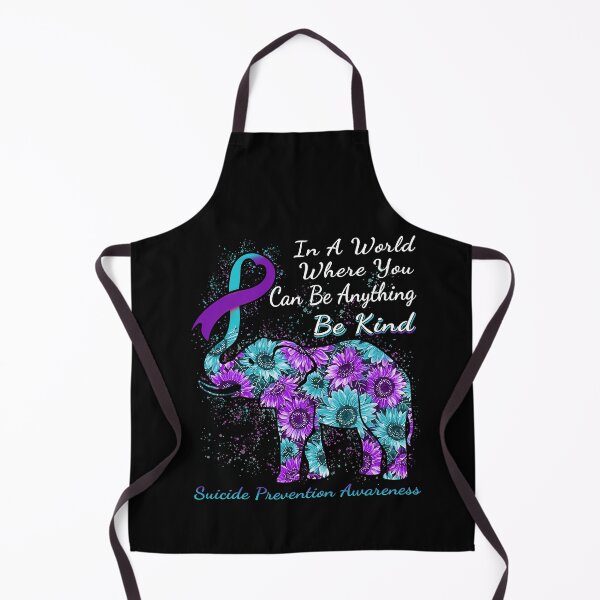 Item preview, Suicide Prevention Awareness Sunflower Elephant Be Kind designed and sold by SkylerKason.