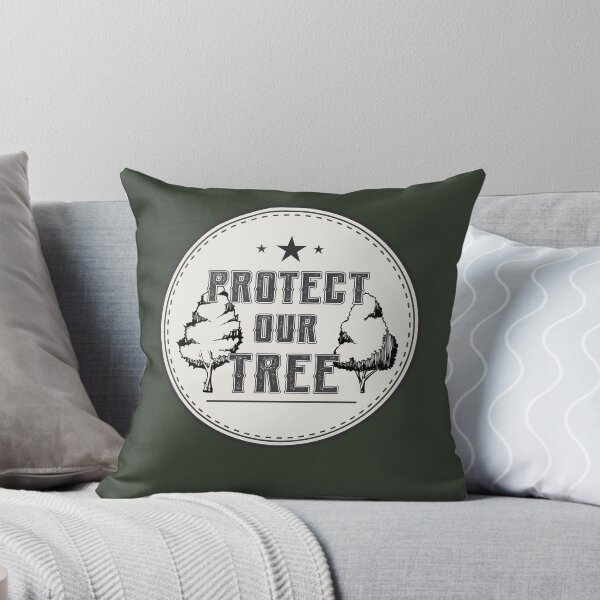 Item preview, Protect our tree vintage style designed and sold by onzpacesdesign.