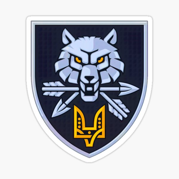 UKRAINIAN SPECIAL FORCES INSIGNIA 2022 ORIGINAL COLORS SLIGHTLY   St,small,507x507 Pad,600x600,f8f8f8 