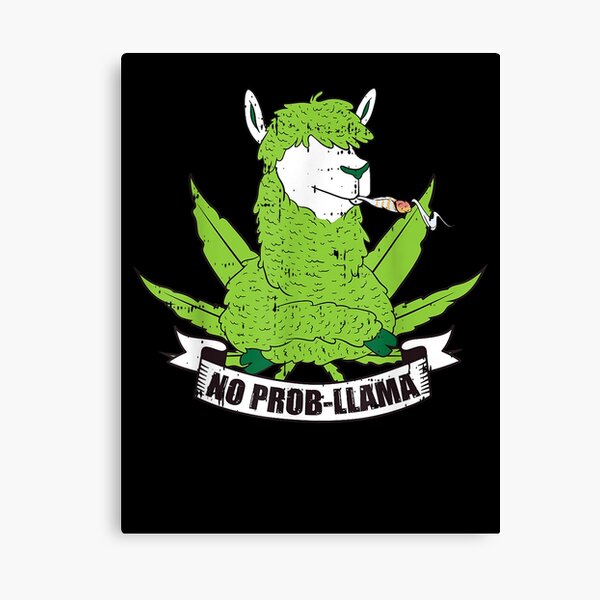 Smoking Lama Canvas Prints for Sale | Redbubble