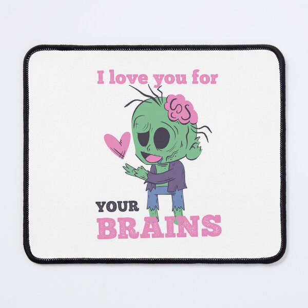 Item preview, Spooky Cute I love You - For Your Brains designed and sold by abowersock.