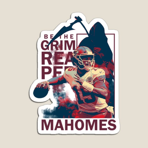 Kansas City Chiefs Grim Reaper - Mahomes - Magnet