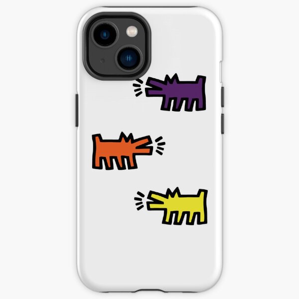 The Haring Dog iPhone Tough Case