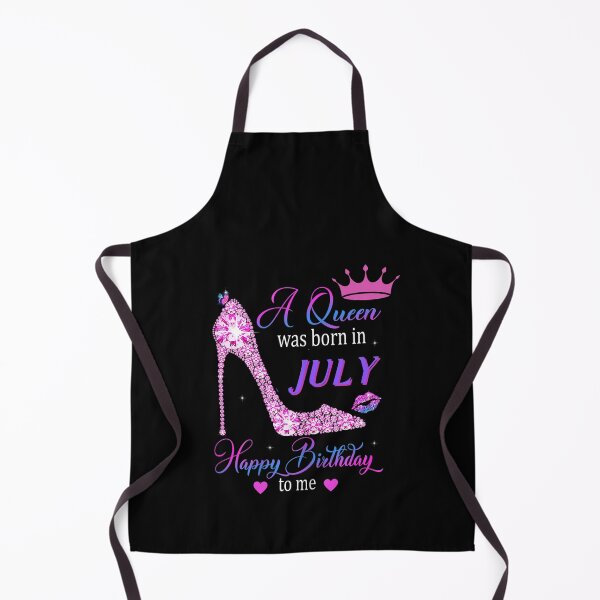 Item preview, A Queen Was Born In July Happy Birthday Ladies designed and sold by R&BApparel.