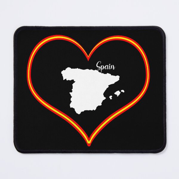 Item preview, Black heart map Spain designed and sold by Astralia.