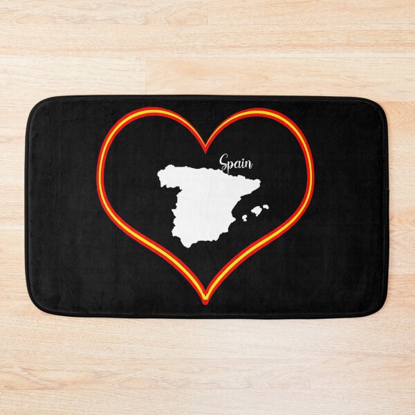 Item preview, Black heart map Spain designed and sold by Astralia.