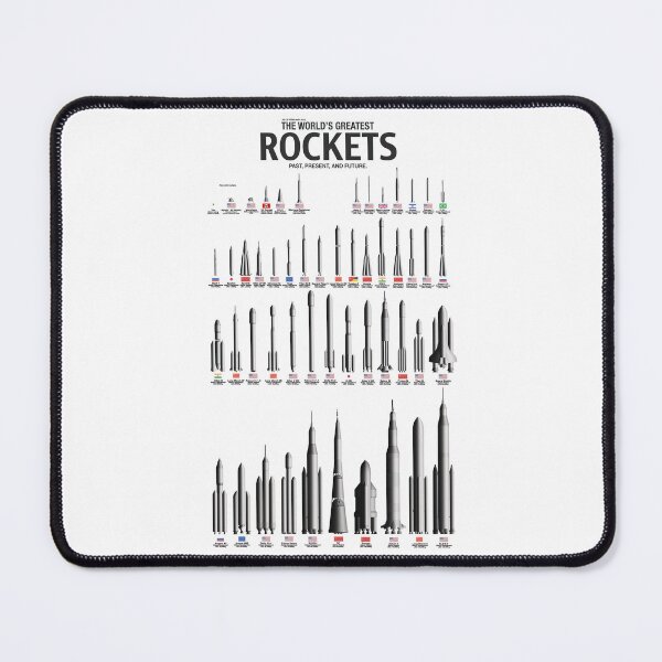 Item preview, Rockets Of The World - The World's Greatest Rockets Past Present And Future designed and sold by douglasNVD.