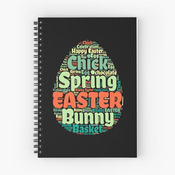 Item preview,  Colorful Easter Egg Shaped Word Cloud designed and sold by JanesCreations.