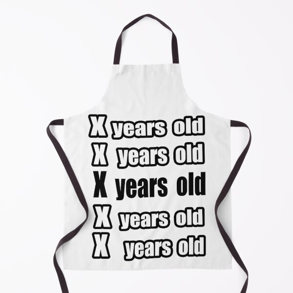 Item preview, X Years Old designed and sold by The Happiness Market .