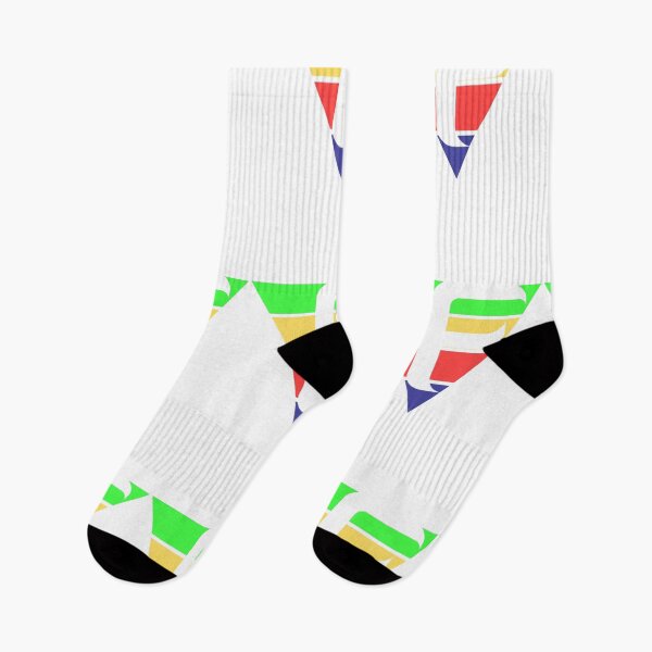 Item preview, COLOURFUL TRIANGLE WITH LETTER F SOFT DESIGN designed and sold by TRISHI CREATION.
